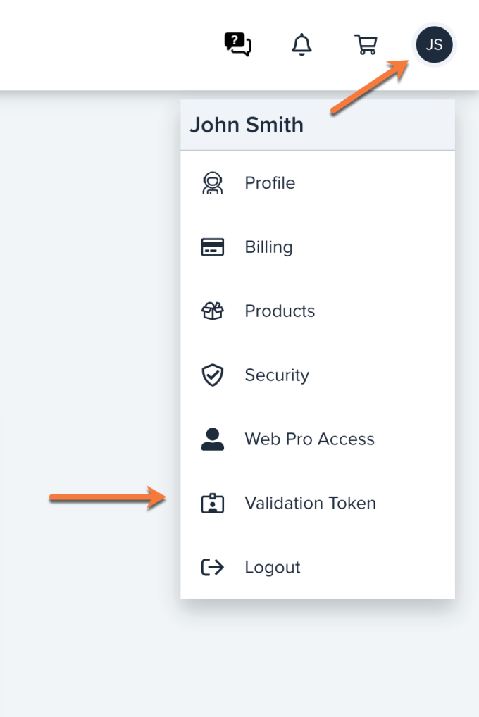 Bluehost Validation Token